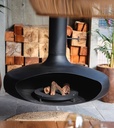 Chimenea colgante giratoria Rotoashwood 130 - Ashwood