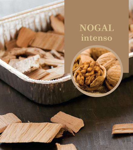 Astillas de leña para ahumar 140 grs de Nogal