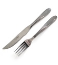 Juego de tenedor y cuchillo para 2 personas