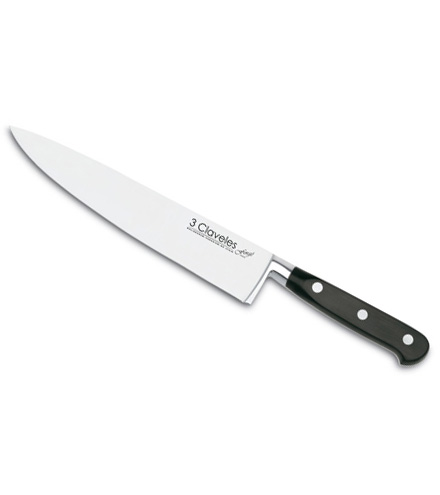 Cuchillo cocinero forjado - 3 Claveles