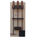 Juego de herramientas x 3 con panel - Herencia Grill