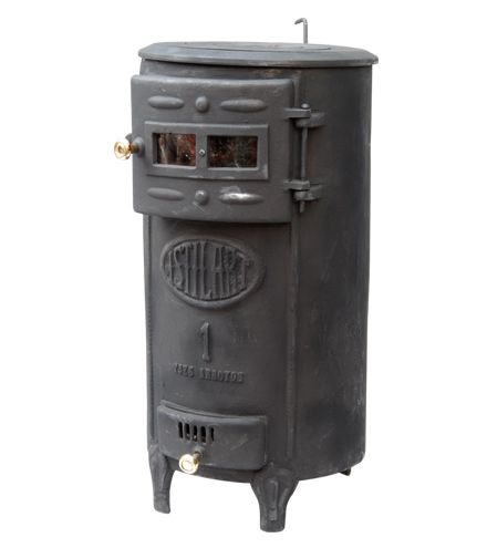 Salamandra Nro 1, hierro a leña - Istilart