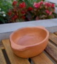 Cazuela de barro oval grande 