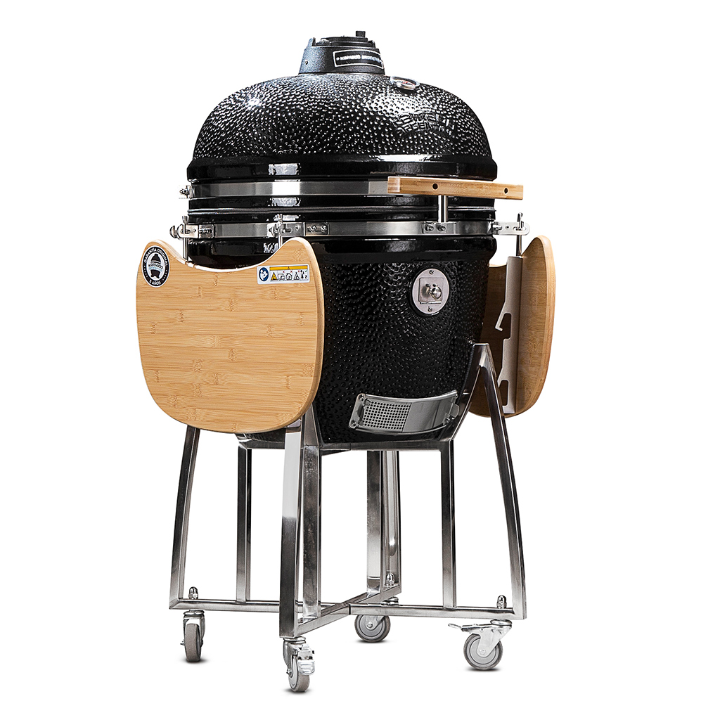 Parrilla horno Kamado "GRAN ASADOR CRIOLLO, Negro" - Kamado Argentino