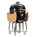 Parrilla horno Kamado "GRAN ASADOR CRIOLLO, Negro" - Kamado Argentino