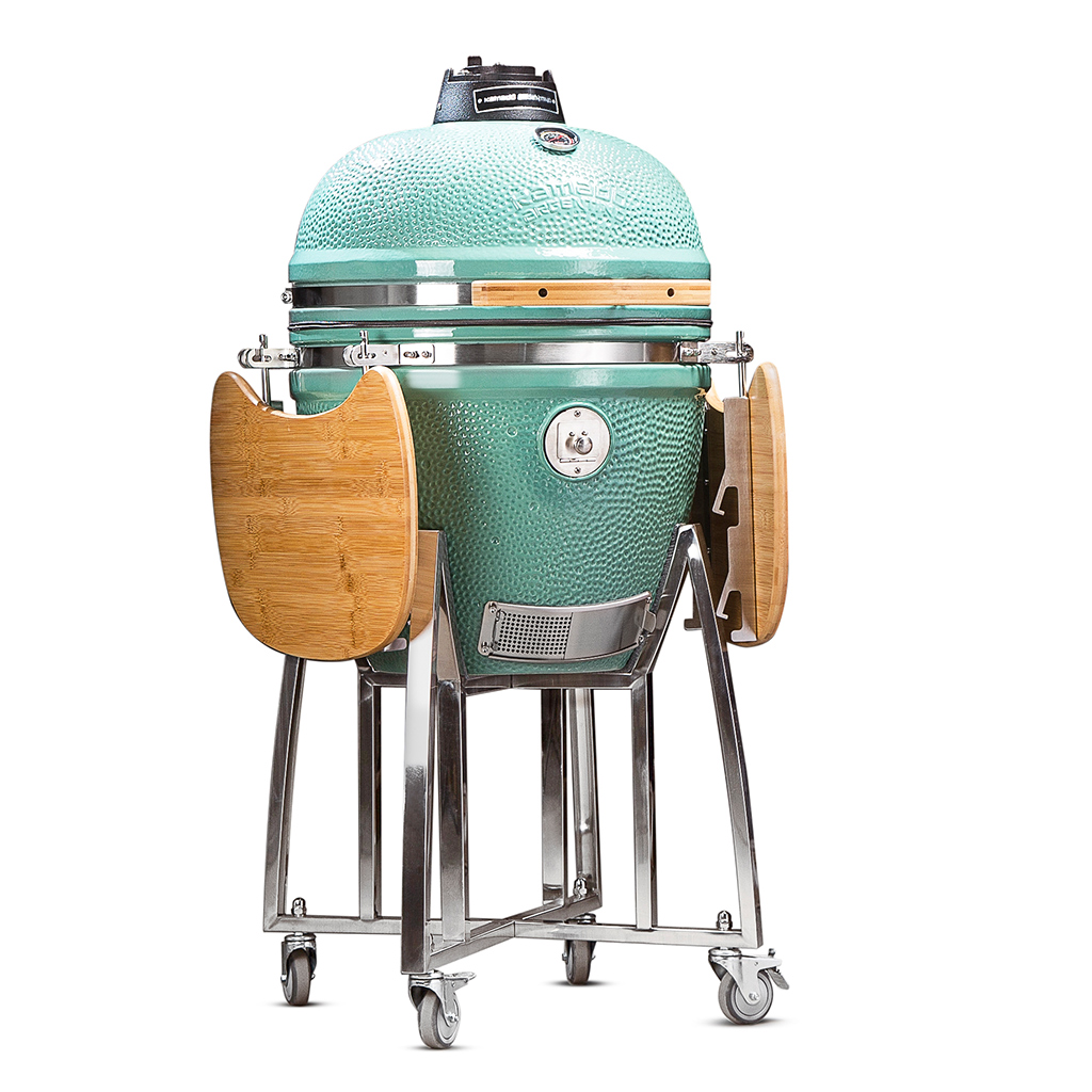 Parrilla horno Kamado "ASADOR CRIOLLO, Turquesa" - Kamado Argentino