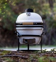 Parrilla horno Kamado "MINI, Blanco" - Kamado Argentino