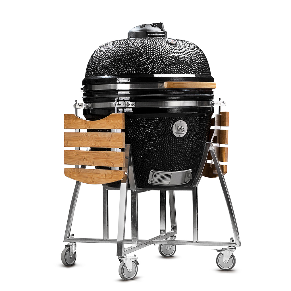 Parrilla horno Kamado "ASADOR PATAGÓNICO, Negro" - Kamado Argentino