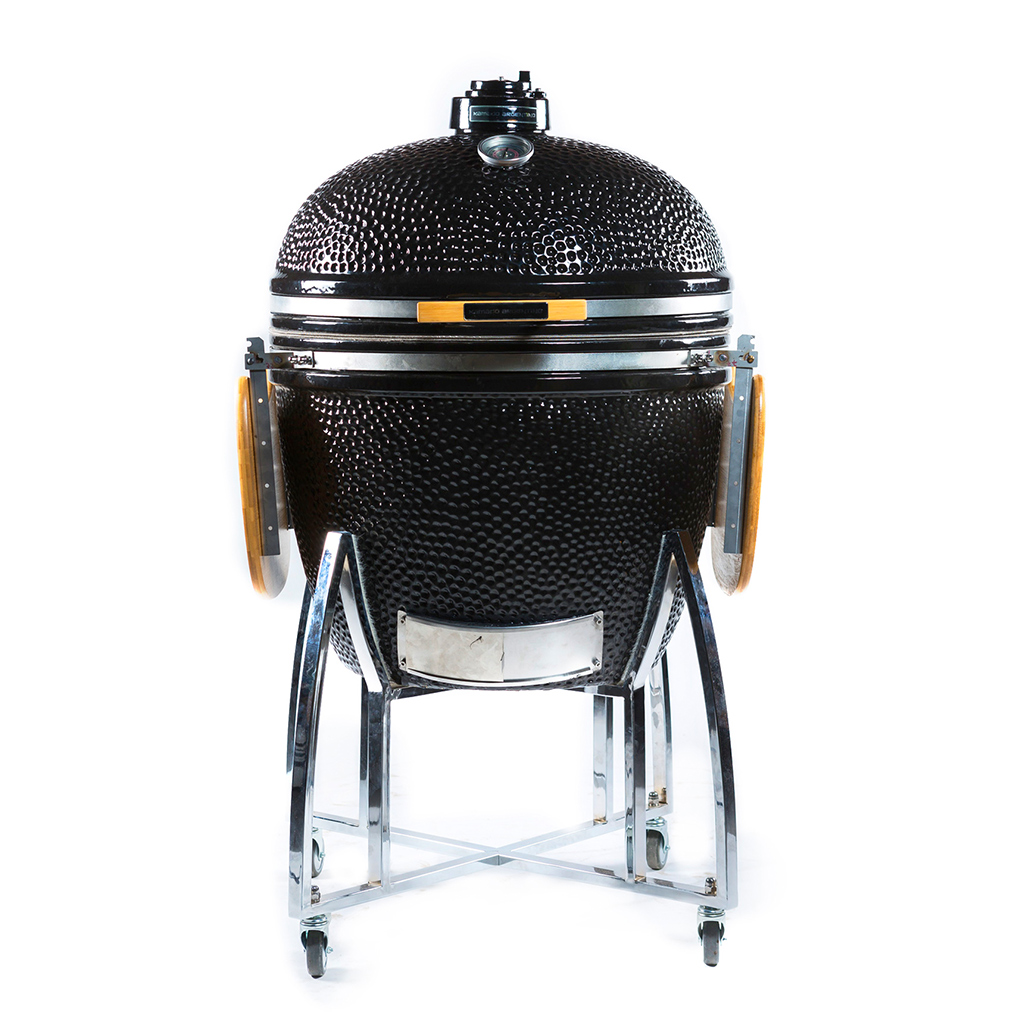 Parrilla horno Kamado "GRAN ASADOR PATAGÓNICO, Negro" - Kamado Argentino