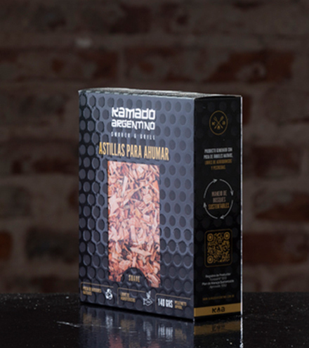 Astillas para ahumar Suave 140 gr - Kamado Argentino
