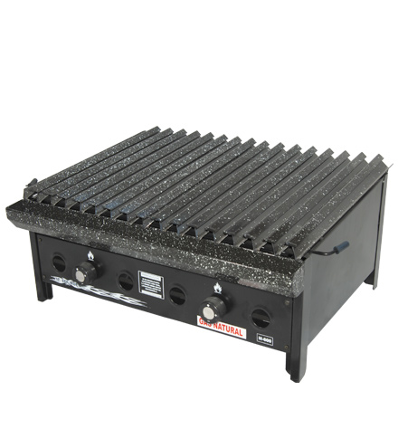 Parrilla a gas Lou 60, sin tapa