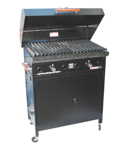 Parrilla a gas Lou 80, estandar 