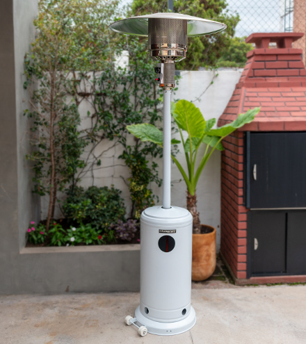 Calefactor de exterior blanco - Lusqtoff