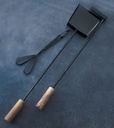 Pala y atizador y pinza 