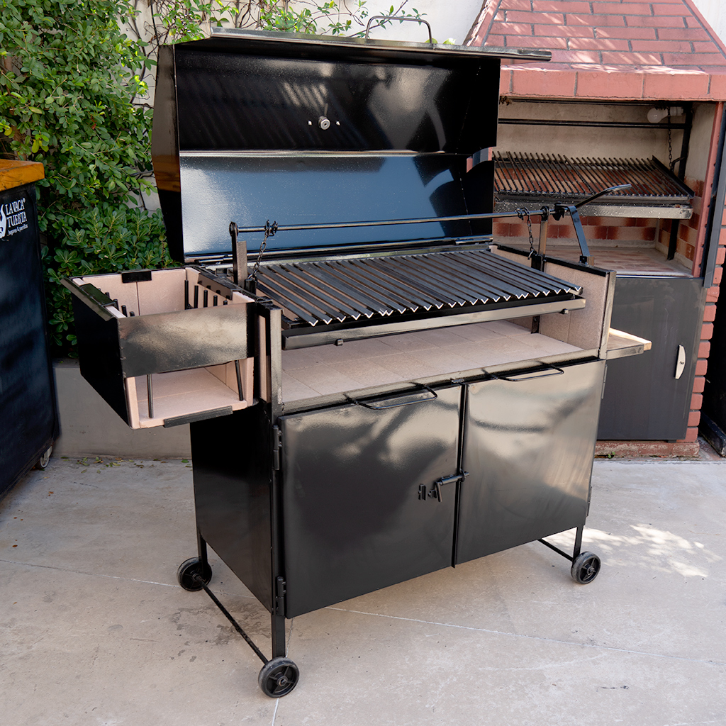 Parrilla con tapa y puerta Aimara