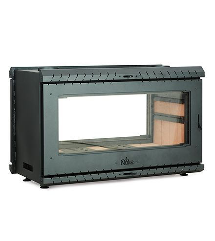 Hogar Insertable CEDRO 120 DF - doble lado - Ñuke