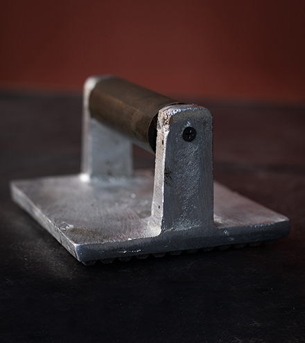 Press steak 