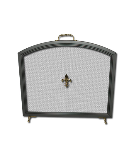 Chispero romano curvo, detalles en bronce