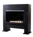 Hogar a gas hogar Koper Classic 6000 frontal negro