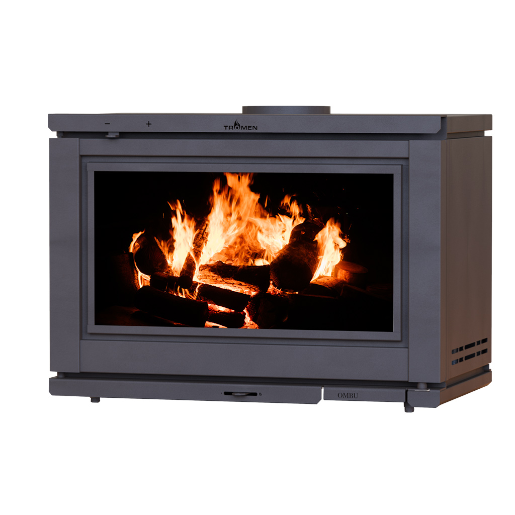 Hogar Insertable a leña OMBU Chico - Tromen