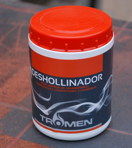 Polvo deshollinador contiene 1000 cc - Tromen