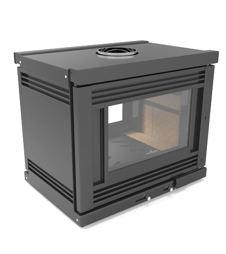 Hogar Insertable a leña doble lado OMBU Chico - Tromen