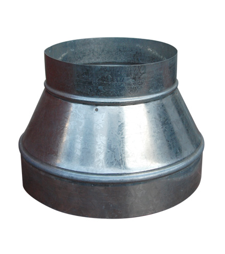 Reducción de 10 a 8 galvanizada - Tromen