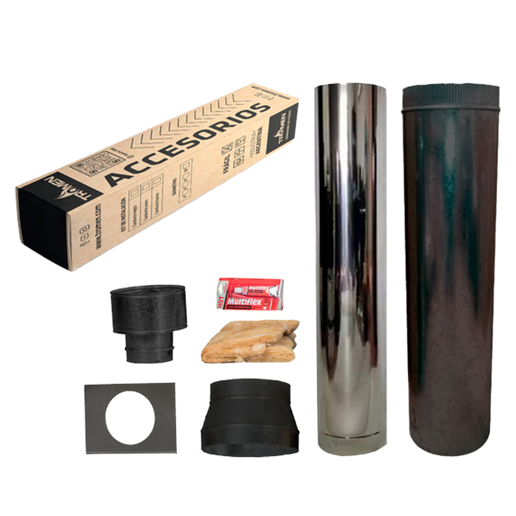 Kit de instalación 10 pulg. Inoxidable - Tromen