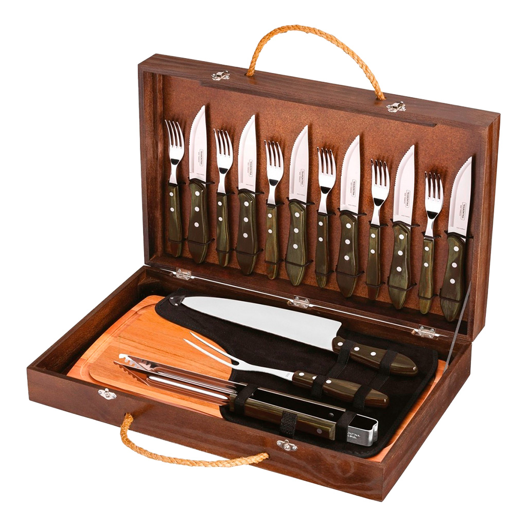 Juego de cubiertos, Set Asado 17 piezas - Tramontina