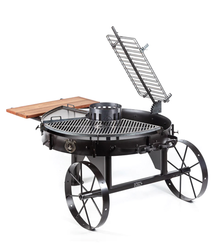 Parrilla Ragnar 120 negro - Fuegos JL