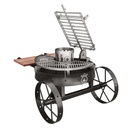 Parrilla Ragnar 80 negro - Fuegos JL