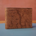 Billetera lisa con divisiones interiores