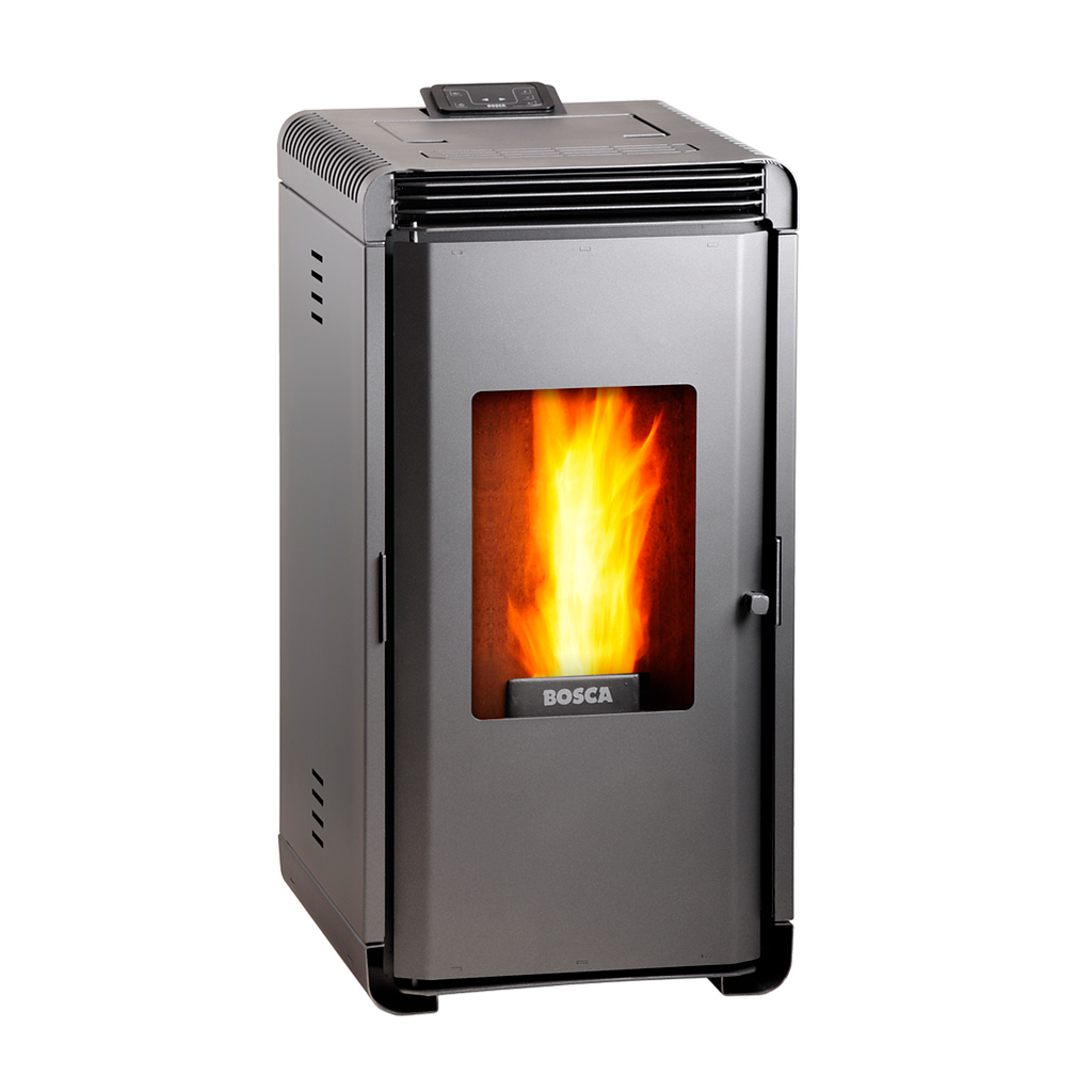 Calefactor alto rendimiento a Pellet Hera + Charcoal - Bosca