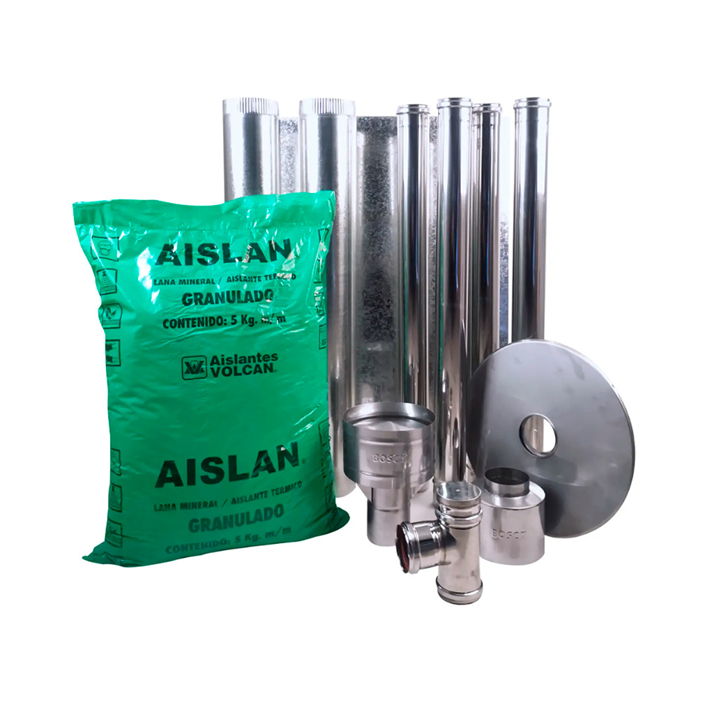 Kit instalación interior pellet - Bosca