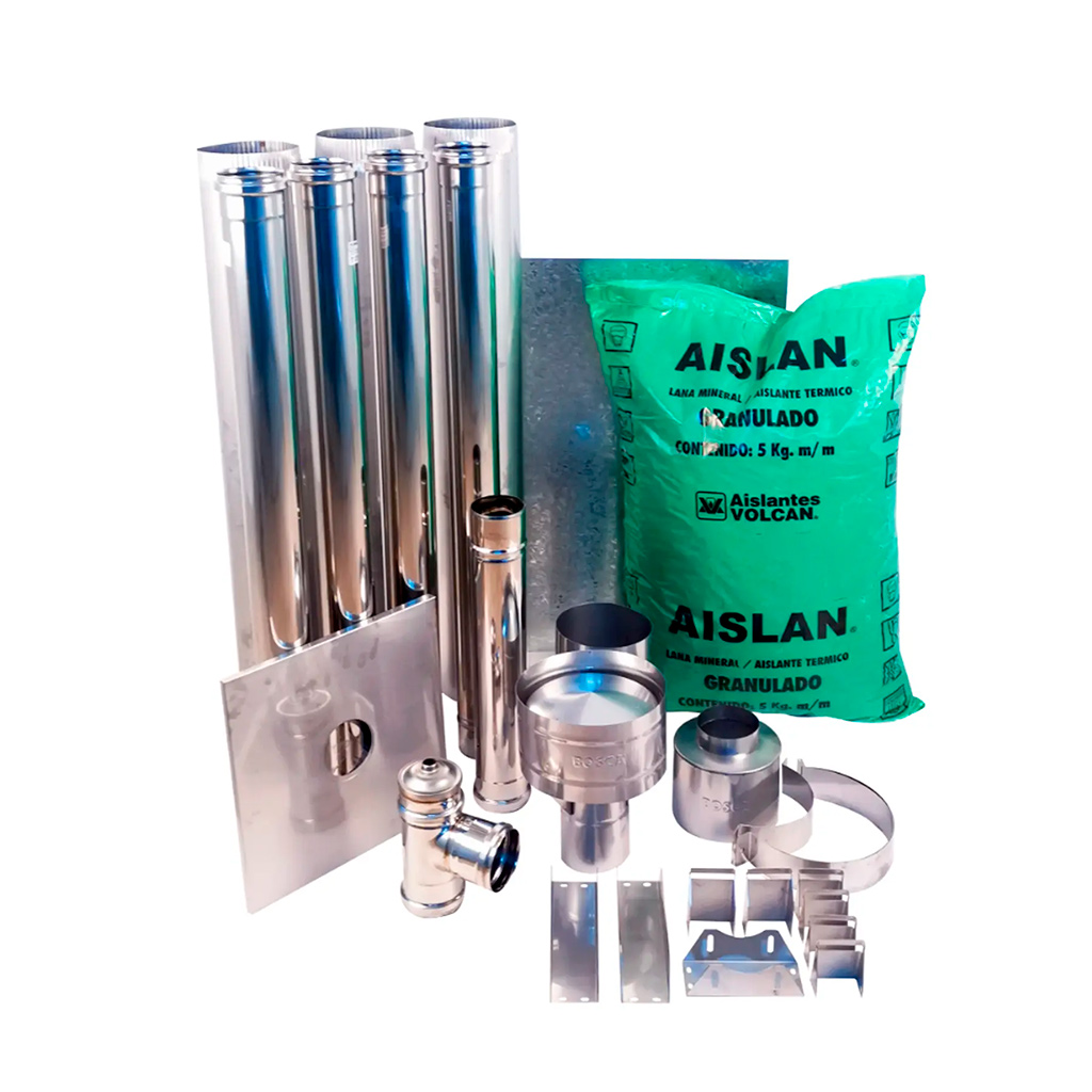 Kit instalación exterior pellet - Bosca