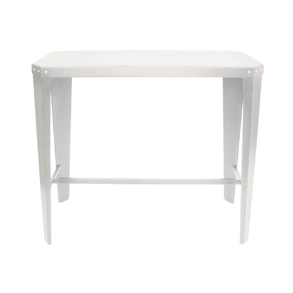 Mesa alta Runko 120 blanco - Tromen