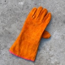 Guantes de cuero parrilleros