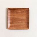 Plato bandeja acacia manila 30 x 30 cm
