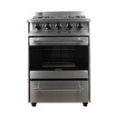 Cocina industrial con puerta de vidrio 60cm - Kokken