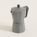 Cafetera tipo Italiana gris 300ml