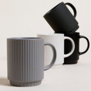 Taza Mug rayas colores surtidos - 390 ml