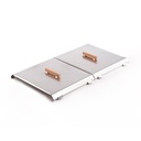 Tapa para  plancha 2 hornallas - La Planchetta