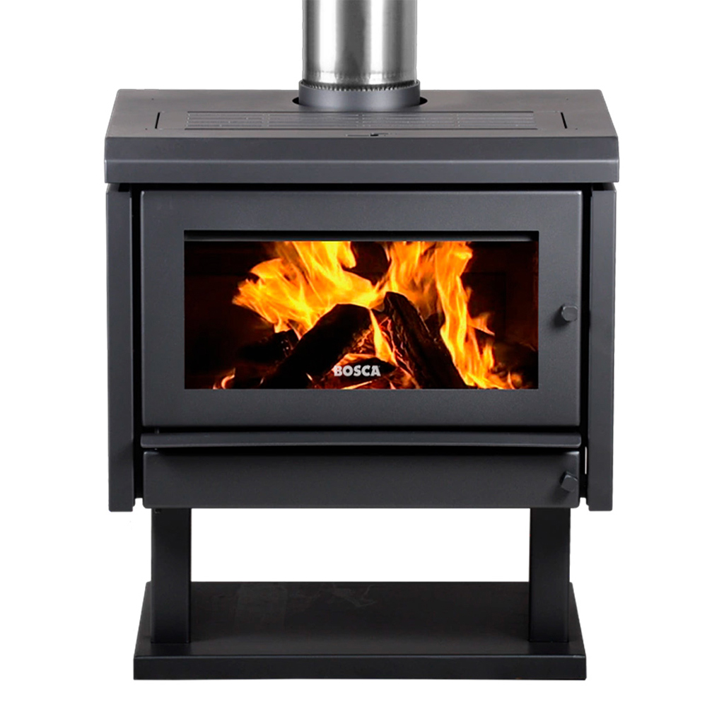 Calefactor alto rendimiento Wide Charcoal - Bosca