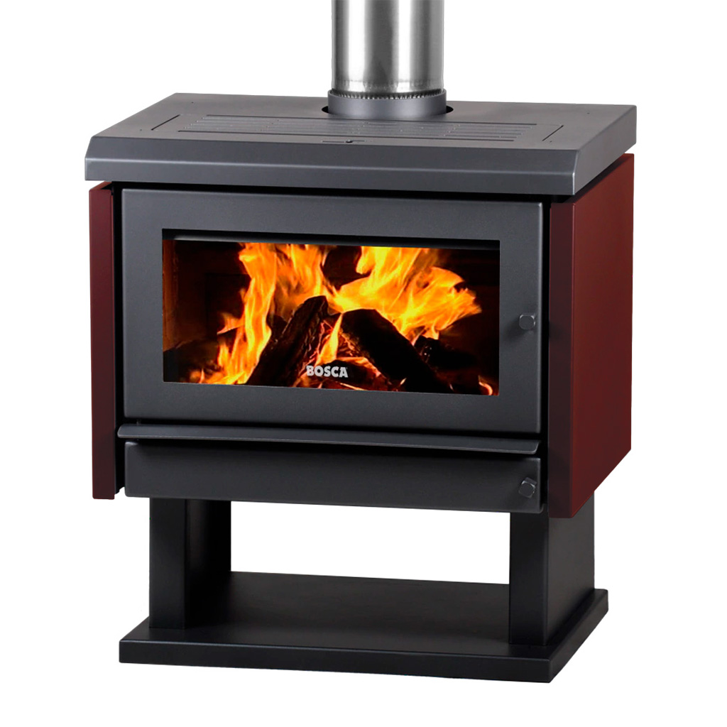 Calefactor alto rendimiento Wide Burdeo - Bosca