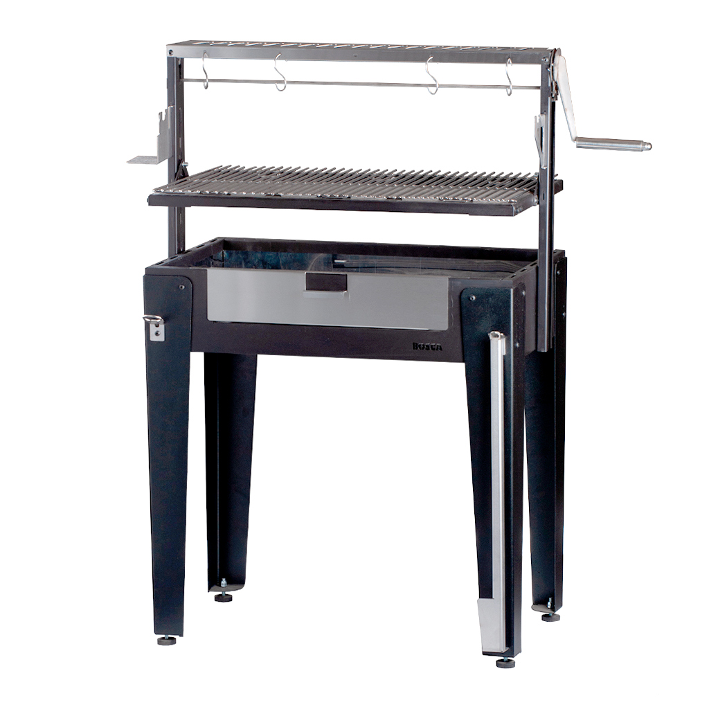 Parrilla rodante a leña Maitén - Bosca