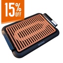 Parrilla eléctrica placa cobre