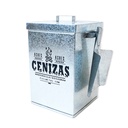 Cesto para cenizas zinc parrilla/hogar