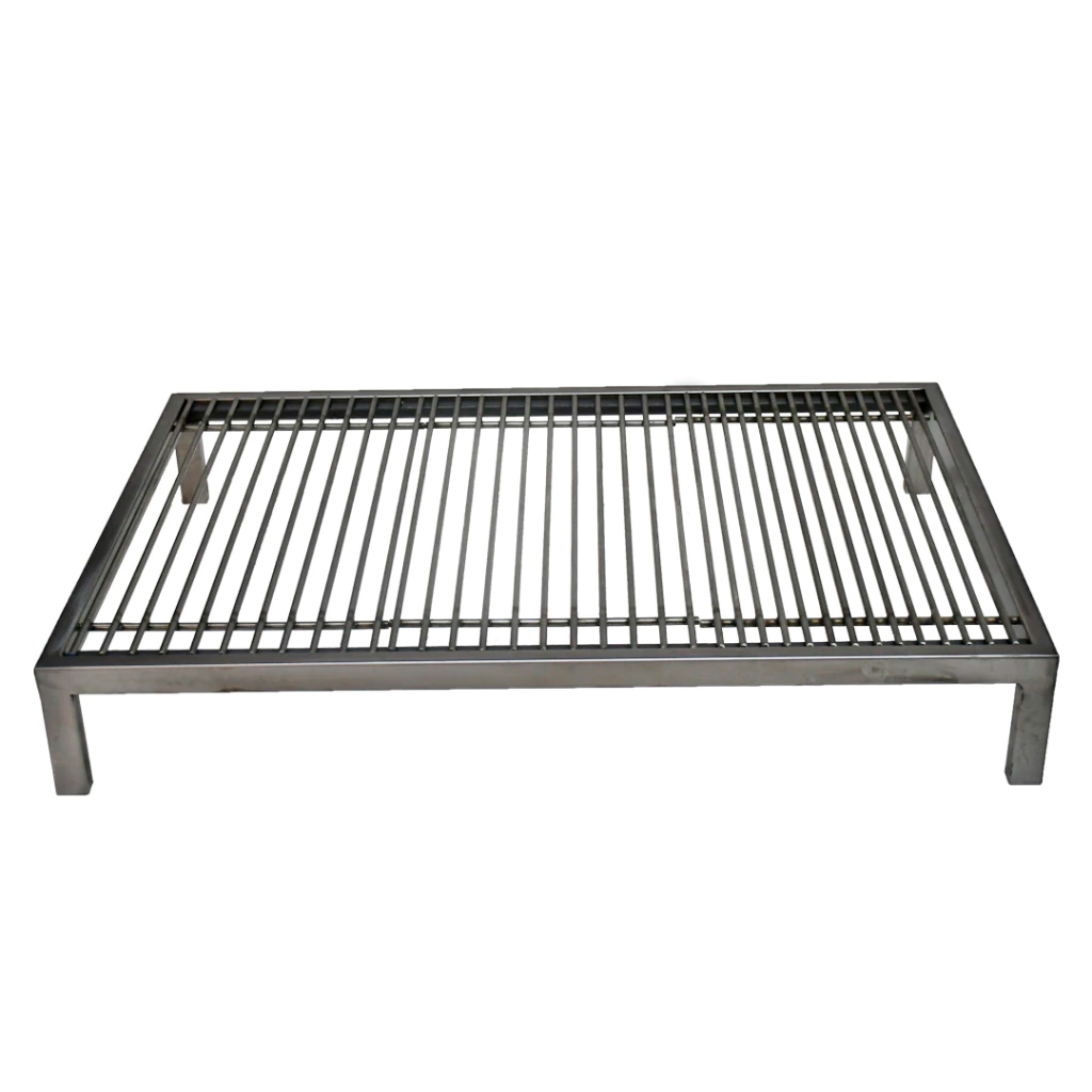 Emparrillado, parrilla modular hierro 120 x 60 cm