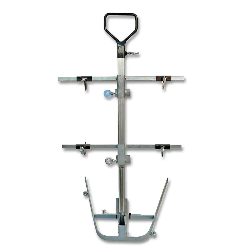 Asador cruz - Estaca hierro 80 cm