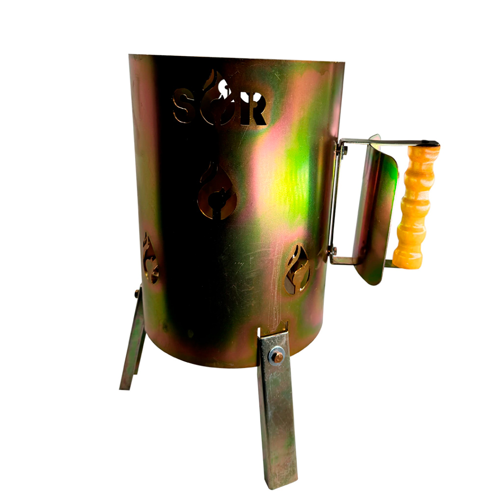 Tacho encendedor de carbón, brasero - Diablito